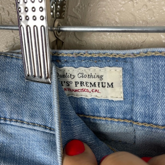 Levi’s mile high super skinny light wash jeans - Picture 5 of 7